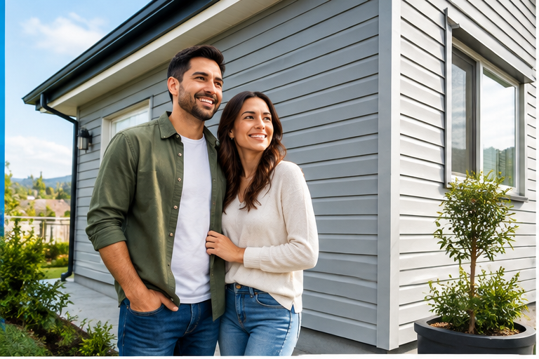 Instalación de Siding en Vivienda Residencial