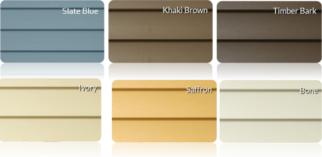 Muestras de Vinil Siding RMC en D'Polo